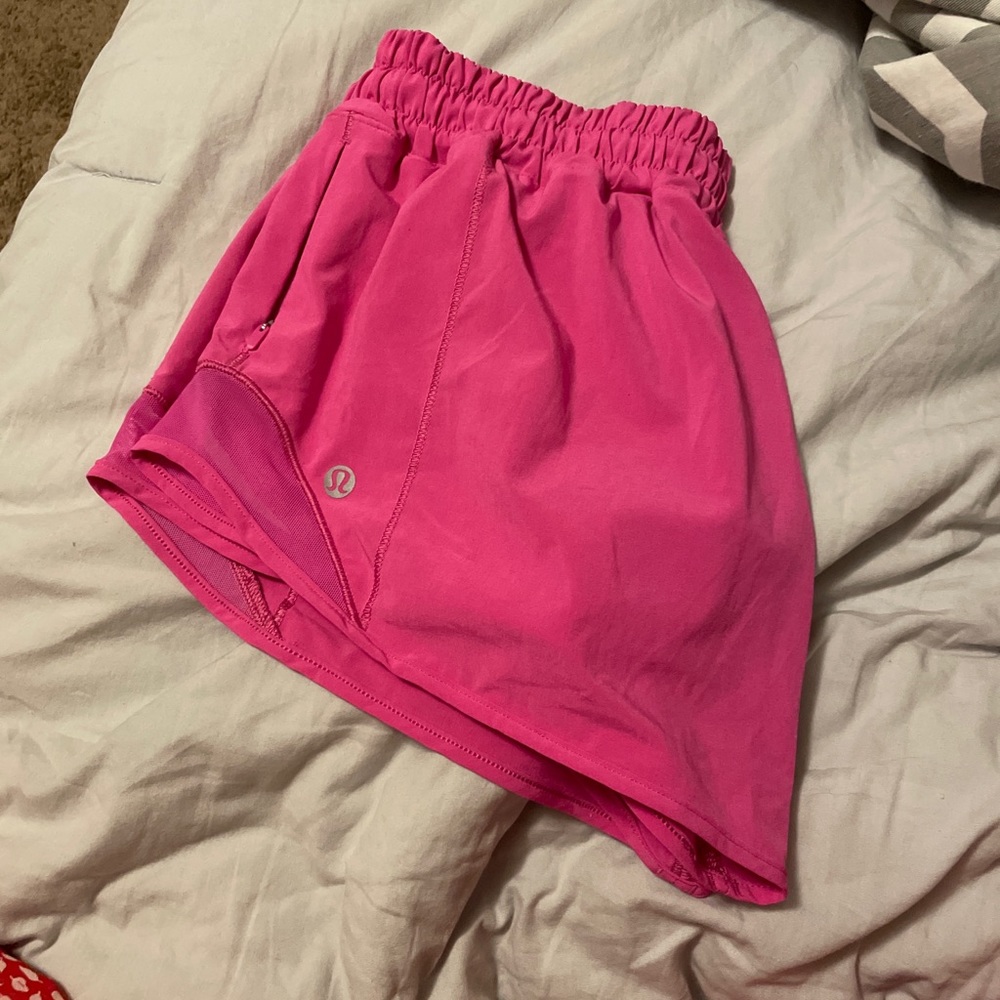 Sonic Pink Lululemon Shorts